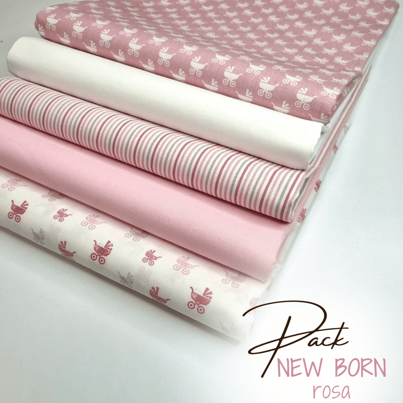 PACK NEW BORN PINK - 5 Stück 98 x 140 cm