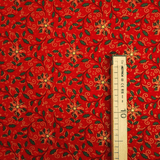 Cotone Natale H 140 cm - STELLE DI NATALE/ROSSO