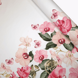 Tissu avec abaissement H 160 cm - ORCHIDÉES