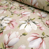 Baumwolle Panama Digital Fund H 160 cm - MAGNOLIA/SAND