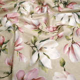 Baumwolle Panama Digital Fund H 160 cm - MAGNOLIA/SAND