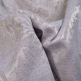 Tissu d'ameublement Jacquard H 280 cm - Damas gris clair