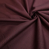 Tessuto Cotone H 150 cm - CERCHI BORDEAUX