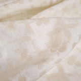 Jacquard-Möbelstoff H 280 cm – SALBEIGRÜNE BLÄTTER