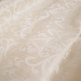 Jacquard-Möbelstoff H 280 cm – SALBEIGRÜNE BLÄTTER