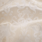 Jacquard-Möbelstoff H 280 cm – SALBEIGRÜNE BLÄTTER