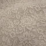 Feutre de Laine LAIT avec DENTELLE LUREX - coupe minimum ou multiples de 25 x 135 cm