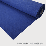 Wollfilz in hellblau-blauem Ton – Mindestzuschnitt oder Vielfaches von 25 x 150 cm