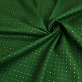 Cotone Natale H 140 cm - MINI POIS ORO/VERDE