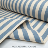 Collezione "Riga, quadretto e unito" H 180 cm - AZZURRO POLVERE