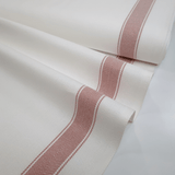 Tessuto per Asciugapiatti spinato H 60 cm - BIANCO RIGA ROSA ANTICO