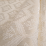 Jacquard-Möbelstoff H 280 cm – SALBEIGRÜNE BLÄTTER