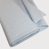 Cotone Percallino "Collezione Baby Flamingo" H 290 cm - AZZURRO