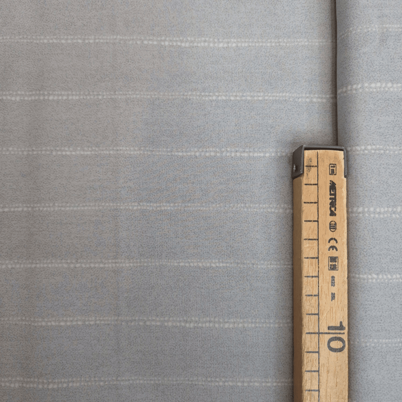 Cotone Americano H 110 cm - RIGHE GRIGIO