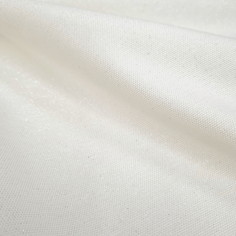 Misto Cotone Fondo Grezzo H 280 cm - TINTA UNITA NATURALE LUREX