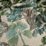 Tessuto Arredo Jacquard H 145 cm - FORESTA TROPICALE