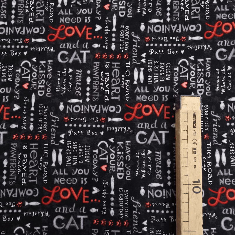 Cotone Americano H 110 cm - LOVE CAT