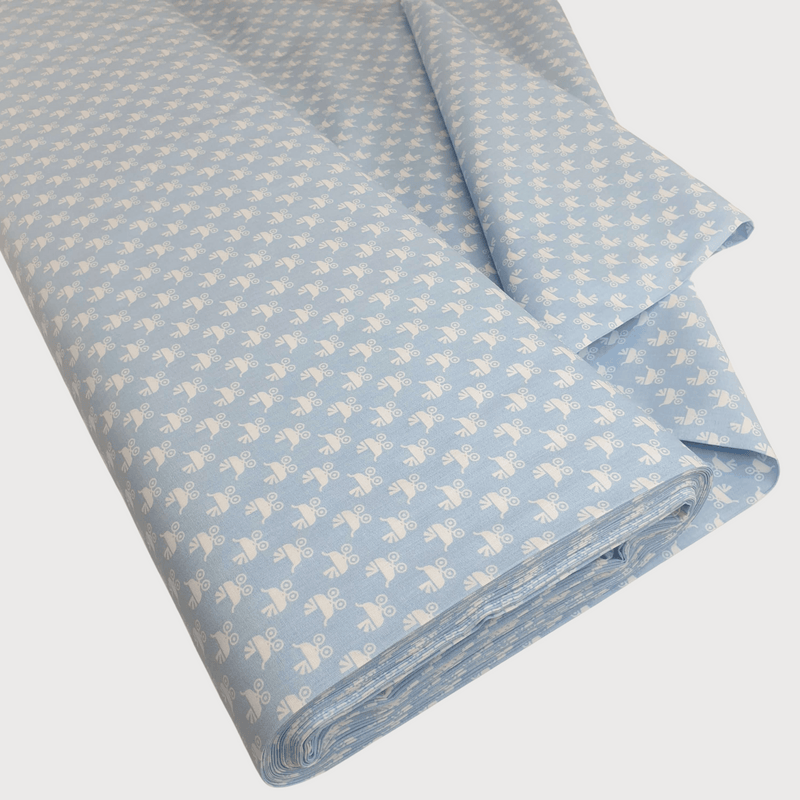 Percallino Coton "Collection Baby Carioca" H 290 cm - BLEU CLAIR