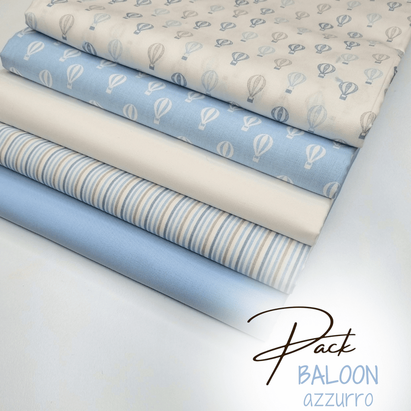 PACK BALOON AZZURRO - 5 pezzi 98 x 140 cm