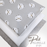 MINI PACK PECORELLE GRIGIE - 3 pezzi