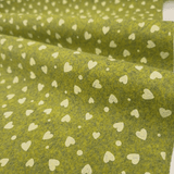 Pannolenci Stampato Little Love H 180 cm - PISTACCHIO/CUORI BIANCHI