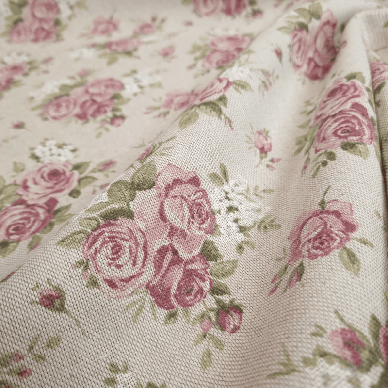 Cotone Fondo Grezzo H 280 cm - ROSE ROSA ANTICO