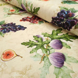 Panama Digital Fund Coton H 160 cm - RAISIN ET FIGUES