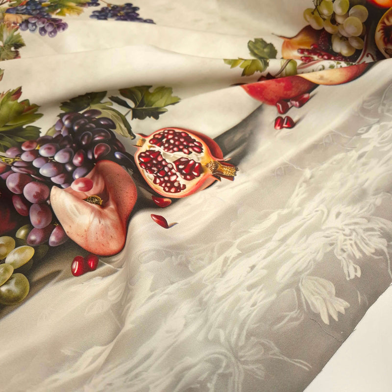 Tissu à affaissement H 160 cm - RAISIN ET FIGUES