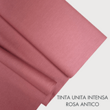 Collezione "Riga, quadretto e unito" H 180 cm - ROSA ANTICO