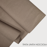 Collezione "Riga, quadretto e unito" H 180 cm - NOCCIOLA