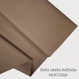 Collezione "Riga, quadretto e unito" H 180 cm - NOCCIOLA