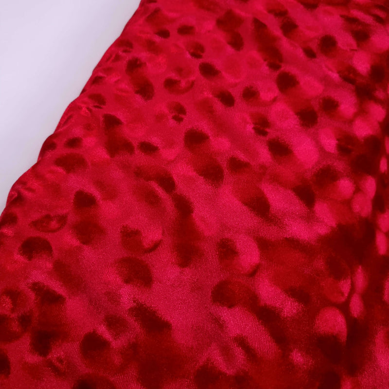 Ciniglia Elasticizzata H 150 cm - ROSSO