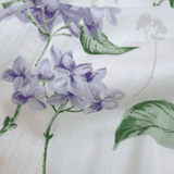 Cotone Fondo Panama H 160 cm - ORTENSIE VIOLA