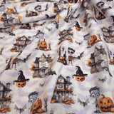 Baumwolle Halloween – PARTY – Mindestmaß oder Vielfaches von 25 x 145 cm