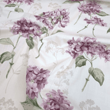 Cotone Fondo Panama H 160 cm - ORTENSIE ROSA