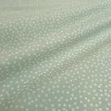 Tessuto Cotone H 140 cm - PALLINI MENTA CHIARO