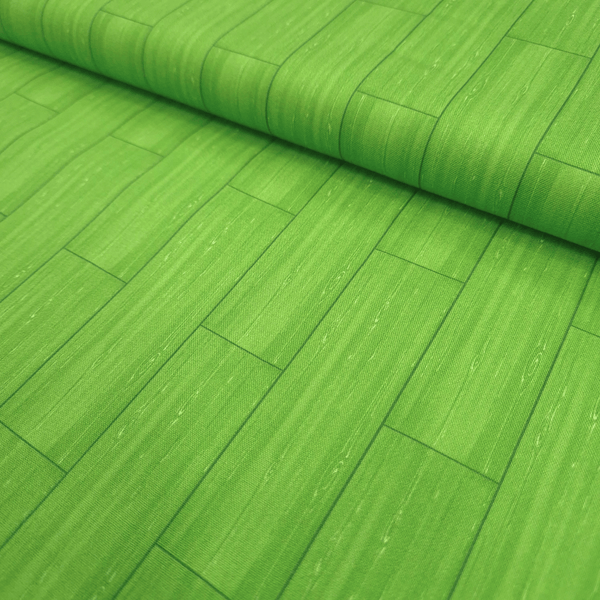 Cotone Americano H 110 cm - EFFETTO LEGNO VERDE