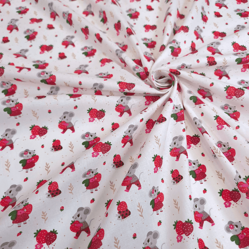 Tissu coton - GRANCHIETTI H 140 cm