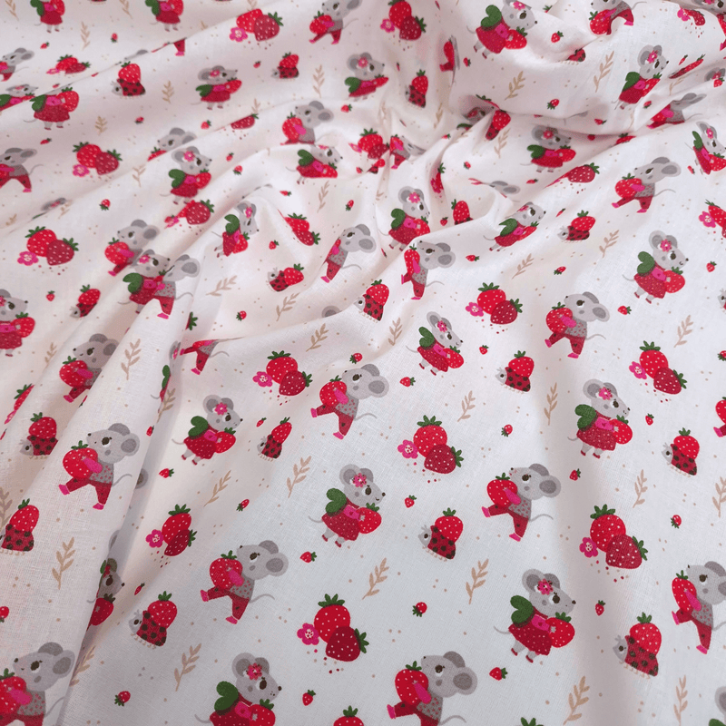 Tissu coton - GRANCHIETTI H 140 cm