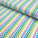 Cotone Americano H 110 cm - MINI FARFALLE/MULTICOLOR