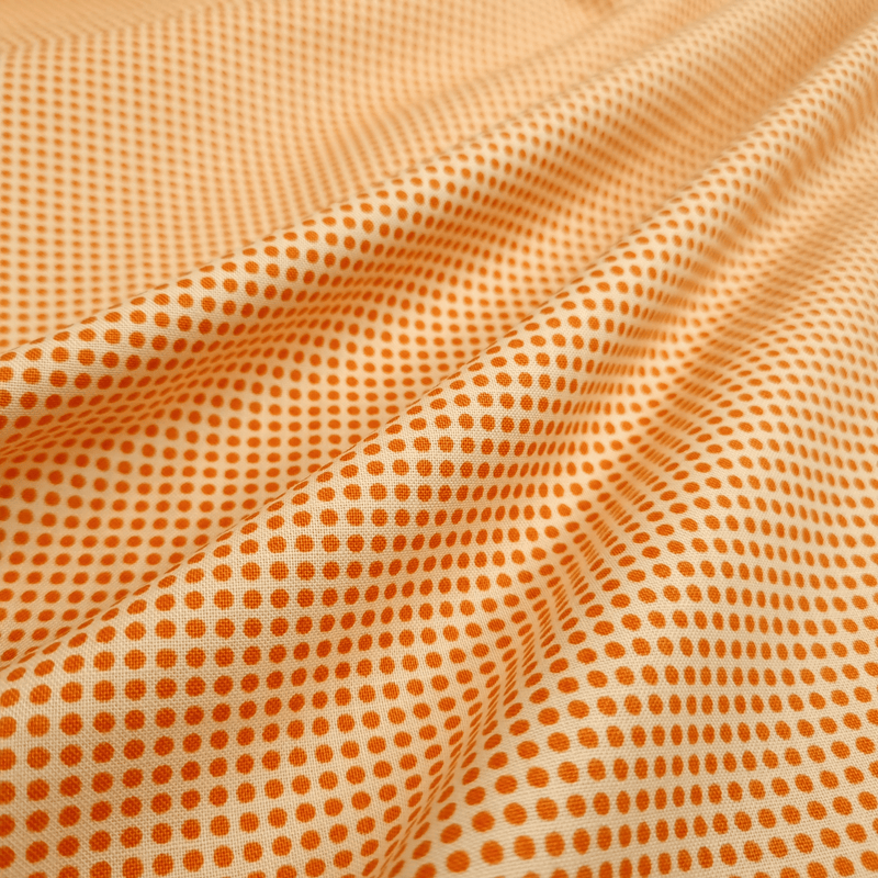 Cotone Americano H 110 cm - MINI POIS ARANCIO