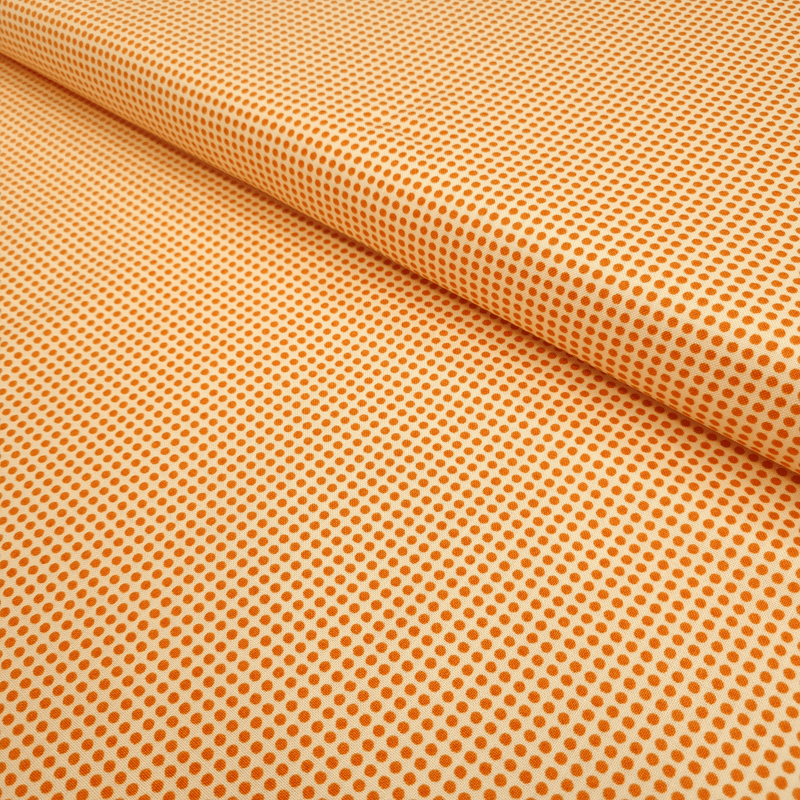 Cotone Americano H 110 cm - MINI POIS ARANCIO