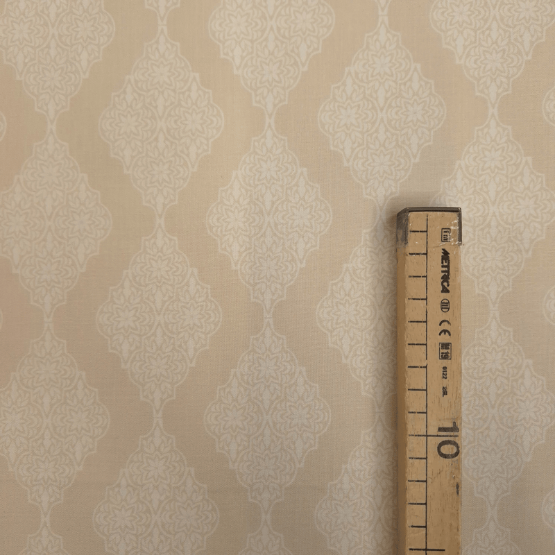 Cotone Americano H 110 cm - DAMASCATO BEIGE