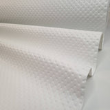 Ecoleather QUILTED EFFEKT H 140 cm - WEISS