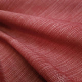 Tessuto cotone tinto in filo H 180 cm - FIAMMATO BORDEAUX