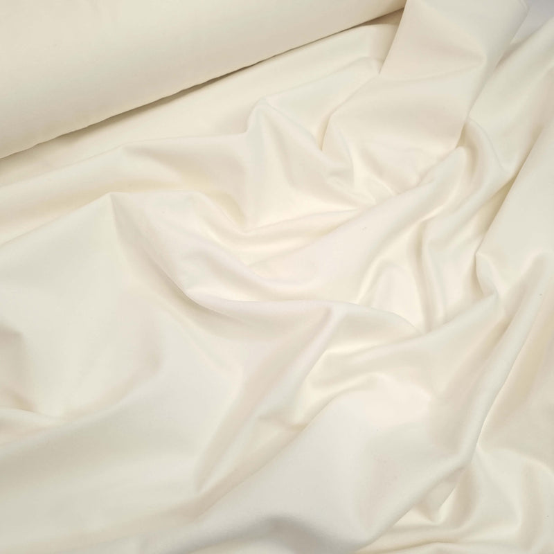 Baumwollflanell H 160 cm – CREME