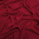 Tissu Georgette H 145 cm - BORDEAUX