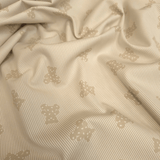 Piquet di Cotone H 150 cm - COORDINATO BEIGE