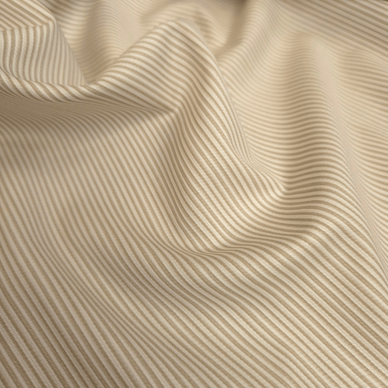 Piquet di Cotone H 150 cm - COORDINATO BEIGE