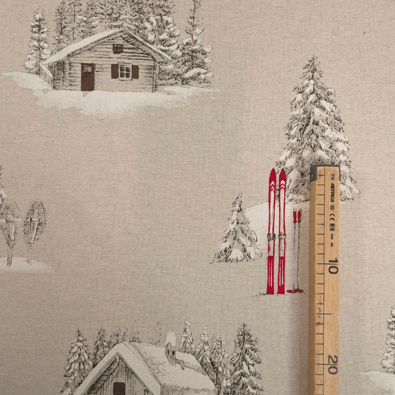 Cotone Fondo Grezzo H 155 cm - CHALET DI MONTAGNA E SCI